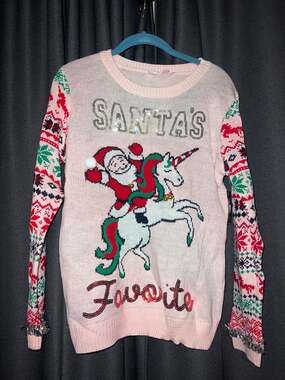 Ugly Christmas Sweater Xmas Size Large NWT